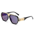 UV-Protective Oversized Chunky Wayfarer Sunglasses with Premium Finish WGSG3271 (44g)