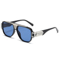 UV-Protective Oversized Chunky Wayfarer Sunglasses with Premium Finish WGSG3271 (44g)