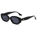 Oval PC Small-Frame Cat-Eye Retro UV400 Sunglasses WGSG3314