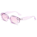 Oval PC Small-Frame Cat-Eye Retro UV400 Sunglasses WGSG3314