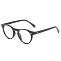 Retro Round-Frame Metal Polarised Blue-Light-Filtering Sunglasses WGSG3331