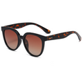 Premium Tea-Tinted Retro UV Protection PC Polarised Sunglasses - WGSG3333