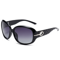 Polarised Oversized Square-Frame UV400 PC Sunglasses WGSG3375