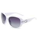 Polarised Oversized Square-Frame UV400 PC Sunglasses WGSG3375