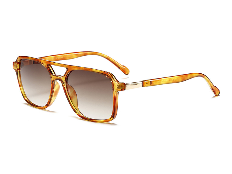 Fashion Double-Bar PC Sunglasses WGSG3427