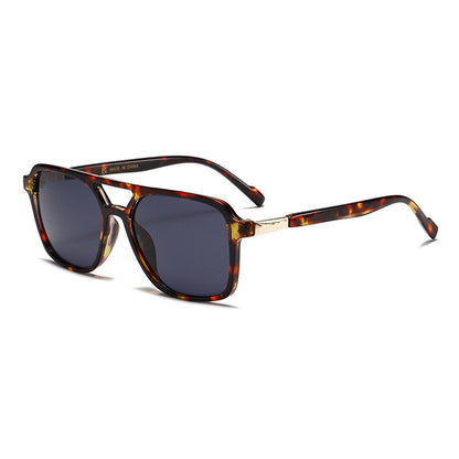 Fashion Double-Bar PC Sunglasses WGSG3427