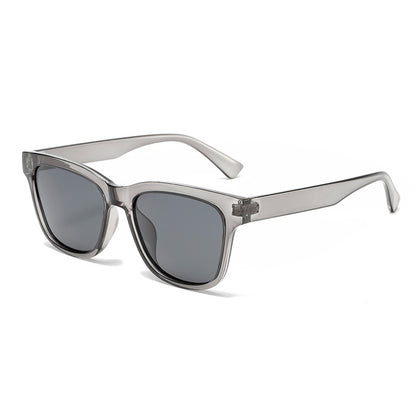Polarised Square-Frame Polycarbonate Blue-Light-Filtering Fashion Sunglasses WGSG3476