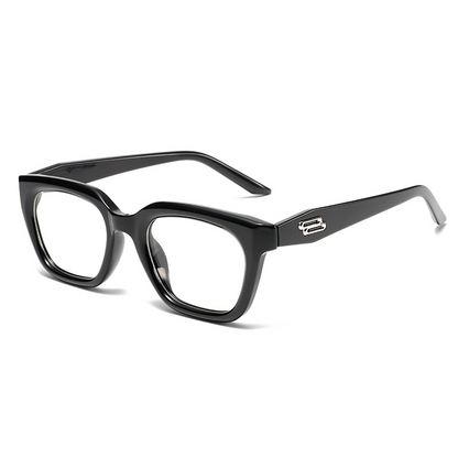 Polarised Square-Frame UV400 Blue-Light-Filtering Sunglasses WGSG3484