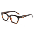 Polarised Square-Frame UV400 Blue-Light-Filtering Sunglasses WGSG3484