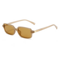 Polarised Petite Square Slim-Frame UV400 Sunglasses WGSG3488