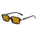 Polarised Petite Square Slim-Frame UV400 Sunglasses WGSG3488