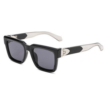 Retro-Chic Statement Square-Frame UV400 Sunglasses WGSG3490