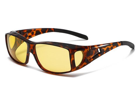 Polarised Cycling Clip-On UV-Night Vision Sport Sunglasses WGSG3491