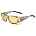 Polarised Cycling Clip-On UV-Night Vision Sport Sunglasses WGSG3491