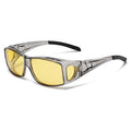 Polarised Cycling Clip-On UV-Night Vision Sport Sunglasses WGSG3491