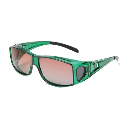 Polarised Cycling Clip-On UV-Night Vision Sport Sunglasses WGSG3491