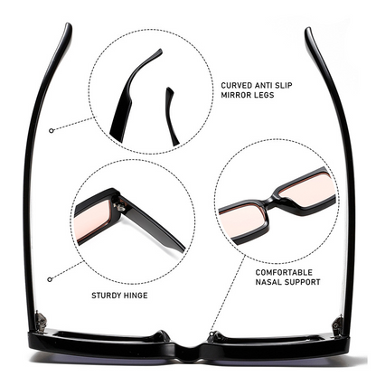 Petite Square-Frame UV400 Sunglasses WGSG3493