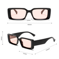 Petite Square-Frame UV400 Sunglasses WGSG3493