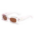 Rice-Grain Small Rectangular Cat-Eye UV400 Sunglasses WGSG3500