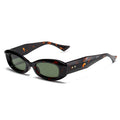 Rice-Grain Small Rectangular Cat-Eye UV400 Sunglasses WGSG3500