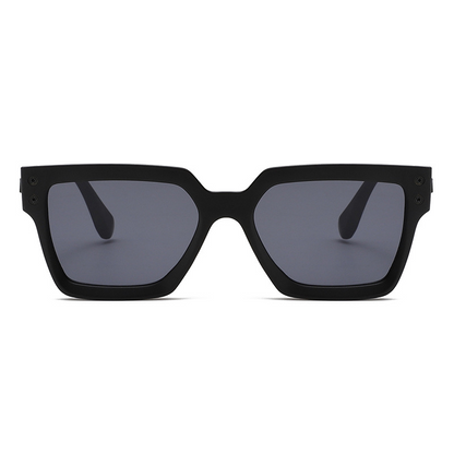 Metal Oversized Rectangular UV400 Sunglasses WGSG3506