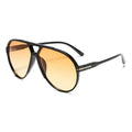 Jumbo Dual-Beam Frog-Skin Aviator Sunglasses WGSG3515