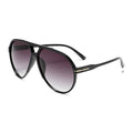 Jumbo Dual-Beam Frog-Skin Aviator Sunglasses WGSG3515