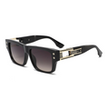 PC Oversized UV400 Fashion-Forward Sunglasses WGSG3516