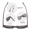 PC Rectangular Cat-Eye Trend-Setting Sunglasses WGSG3522