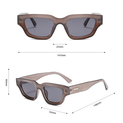PC Rectangular Cat-Eye Trend-Setting Sunglasses WGSG3522