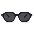 Fashion Retro Large Round Polarised PC Sunglasses WGSG3534