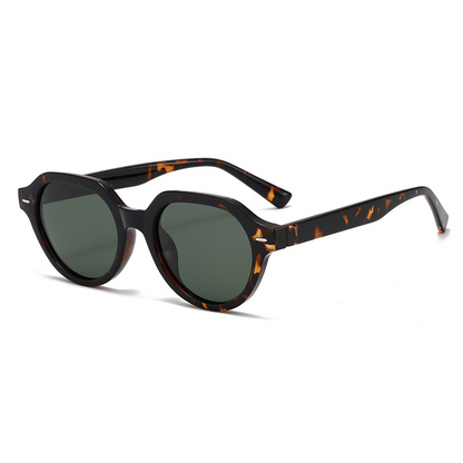 Fashion Retro Large Round Polarised PC Sunglasses WGSG3534