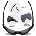 Sport & Outdoor Rimless Wrap UV400 Sunglasses WGSG3465
