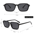 Style-Forward Polarised Square Sunglasses WGSG3581