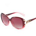 Crystal-Accented Feline Polarised UV Sunglasses WGSG8842