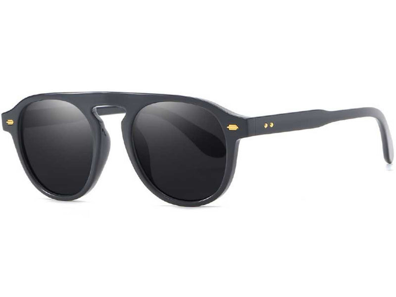 Driving Aviator Sport-Optimised Circular UV Sunglasses WGSG92106