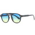 Driving Aviator Sport-Optimised Circular UV Sunglasses WGSG92106
