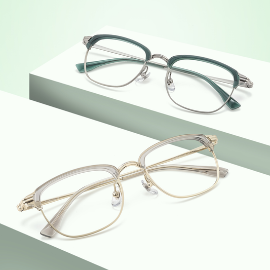 Fashion TR & Titanium Glasses WGXH15237-WOOglasses