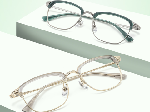 Fashion TR & Titanium Glasses WGXH15237-WOOglasses