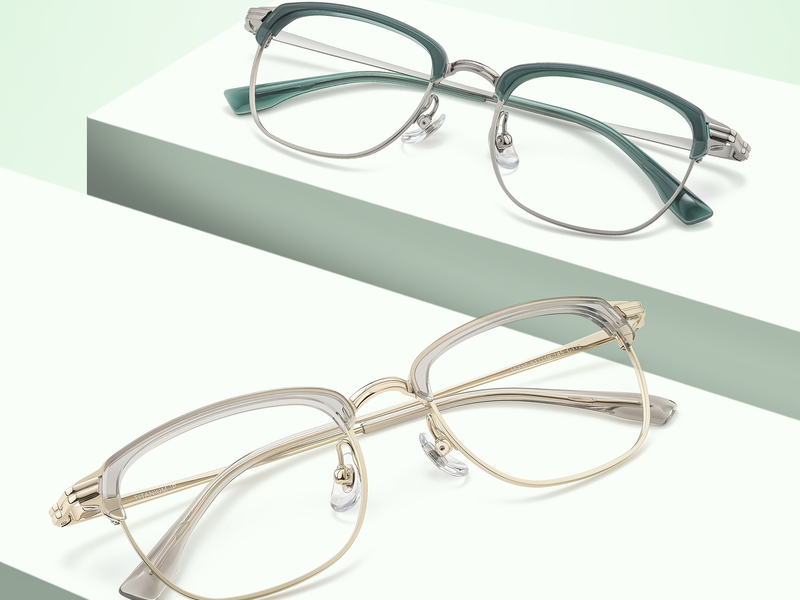 Fashion TR & Titanium Glasses WGXH15237-WOOglasses