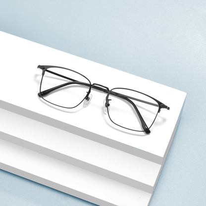 Retro Metal Glasses WGXH28550-WOOglasses