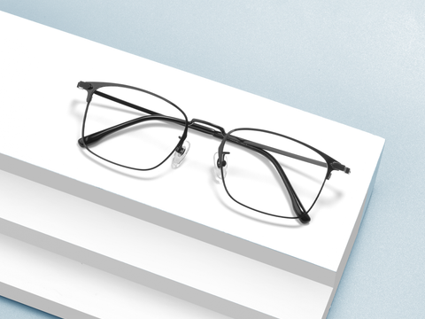 Retro Metal Glasses WGXH28550-WOOglasses