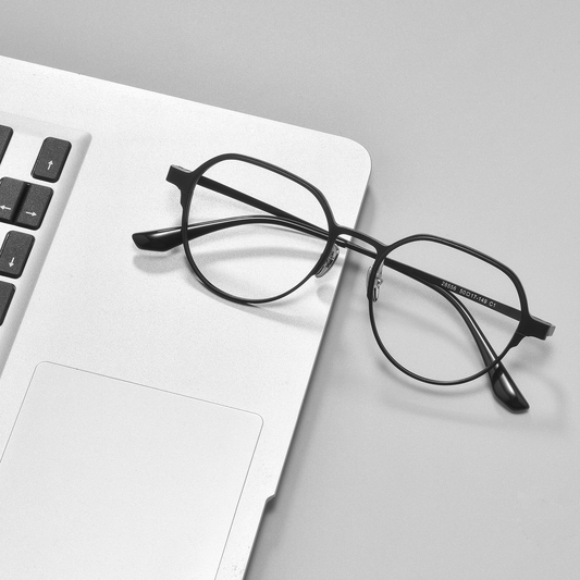 Retro Metal Glasses WGXH28556-WOOglasses
