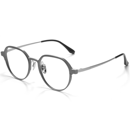 Retro Metal Glasses WGXH28556-WOOglasses