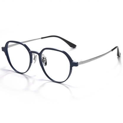 Retro Metal Glasses WGXH28556-WOOglasses