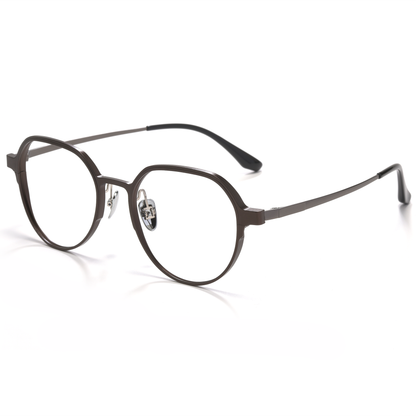 Retro Metal Glasses WGXH28556-WOOglasses