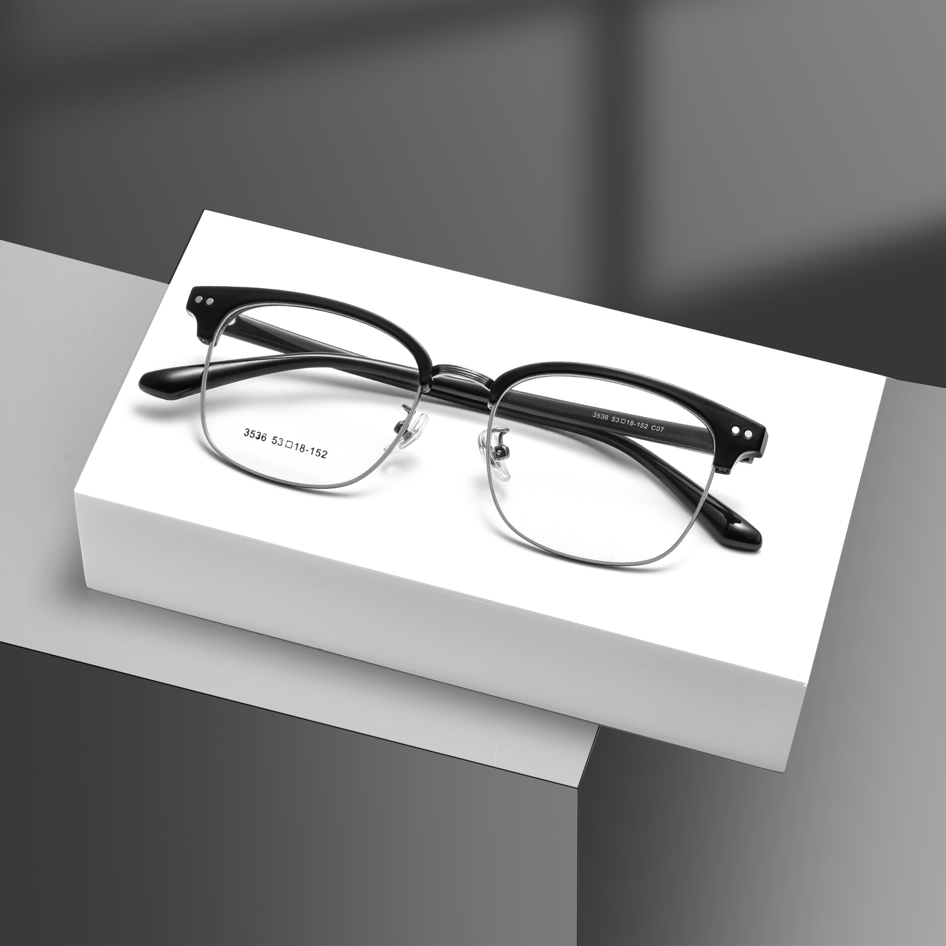 Classic Metal Glasses WGXH3536K-WOOglasses