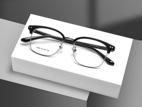 Classic Metal Glasses WGXH3536K-WOOglasses