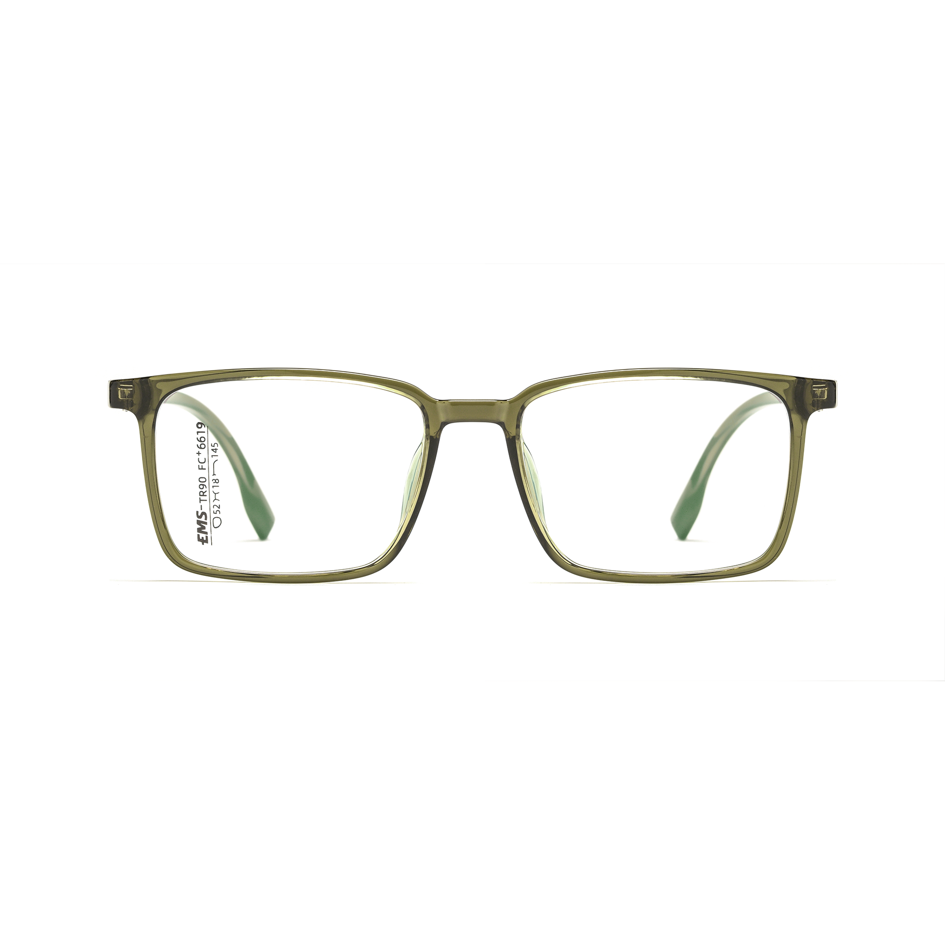 Fashion Square TR Glasses WGXH6619CF-WOOglasses