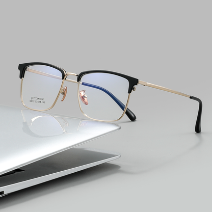 Classic Metal Glasses WGXH68812L-WOOglasses